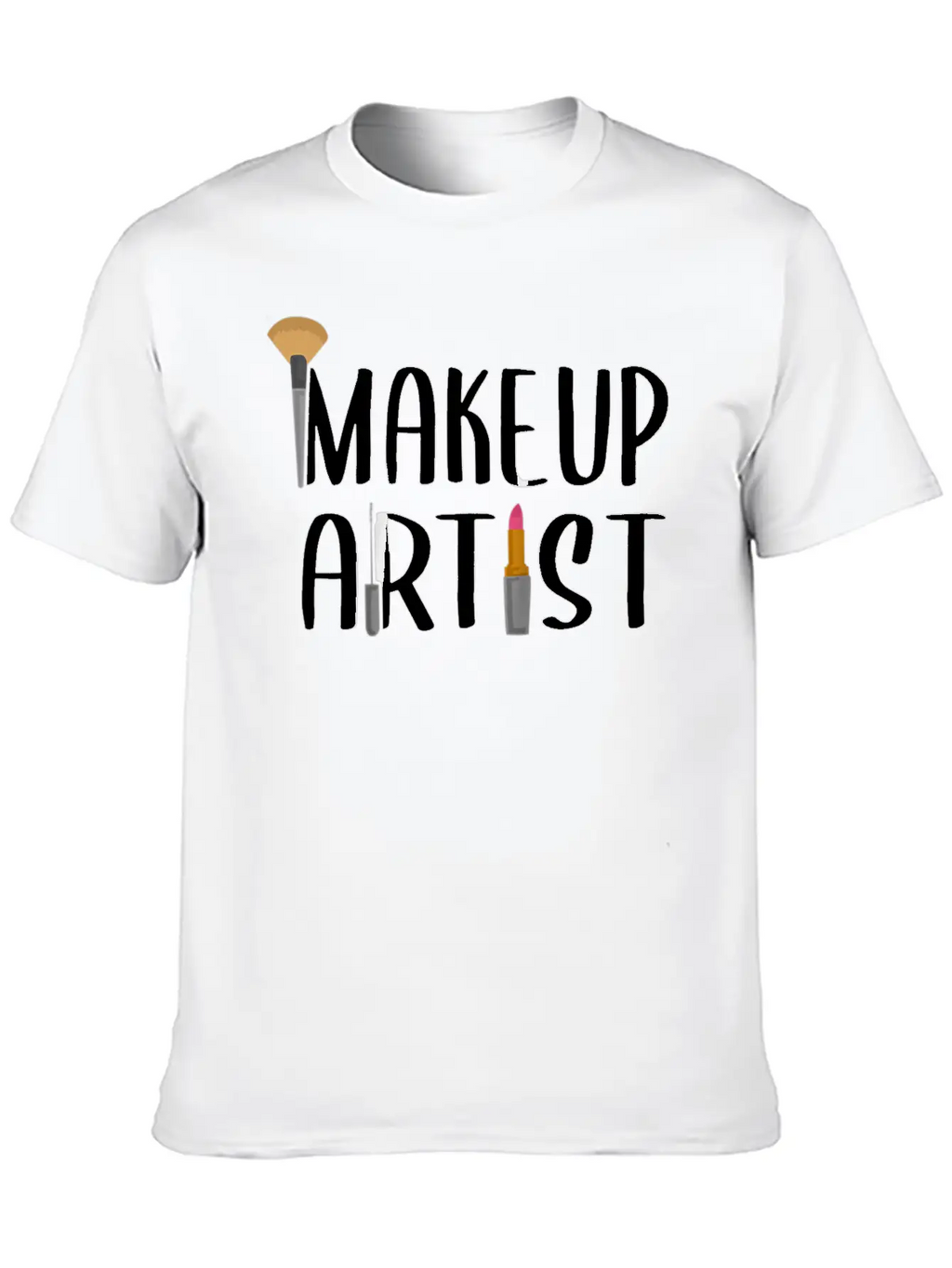 Funny Makeup Artist Gift For Women Beautician Relaxed Everyday Tee – Lightweight And Durable Cotton