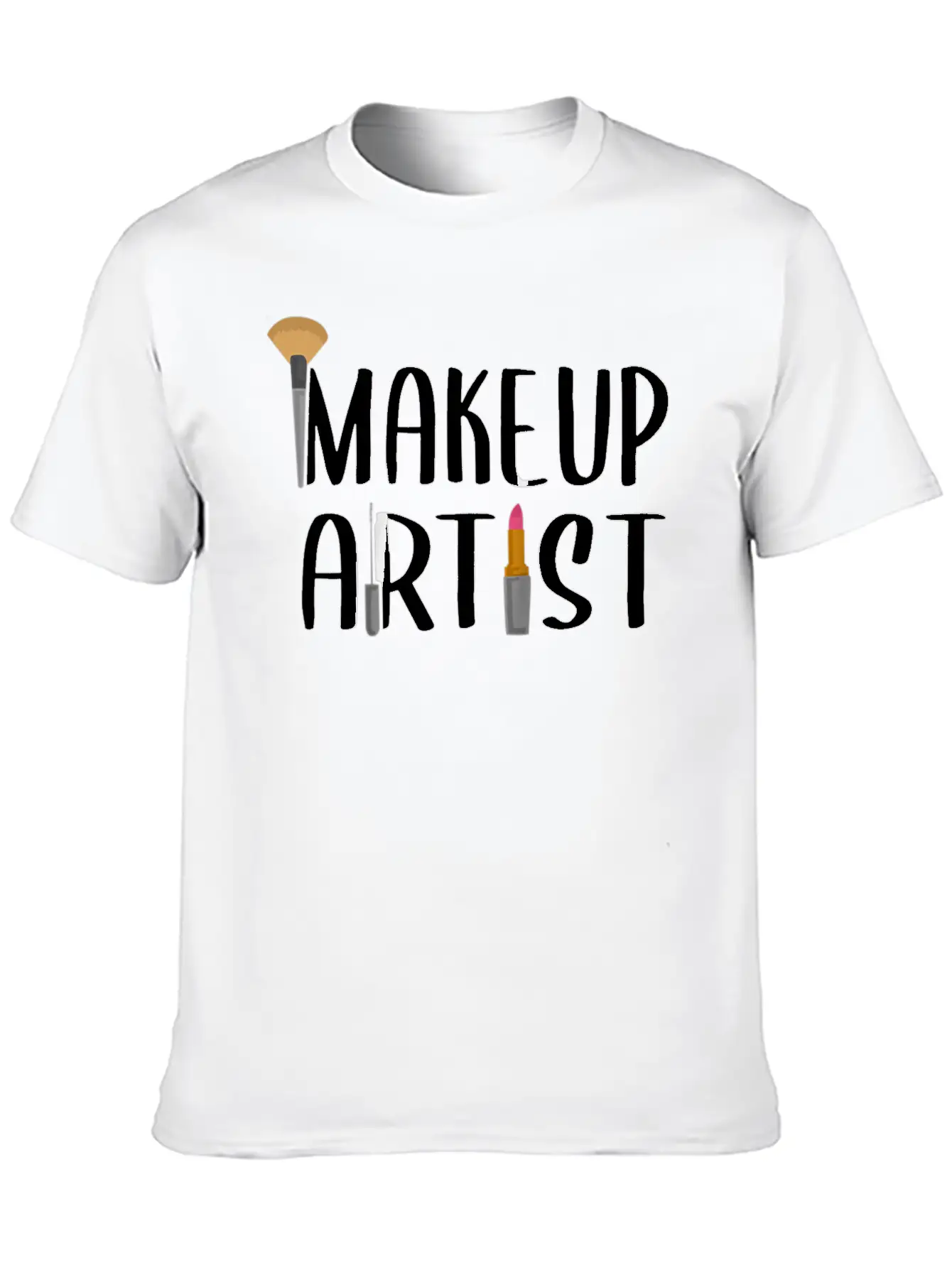 Funny Makeup Artist Gift For Women Beautician Relaxed Everyday Tee – Lightweight And Durable Cotton