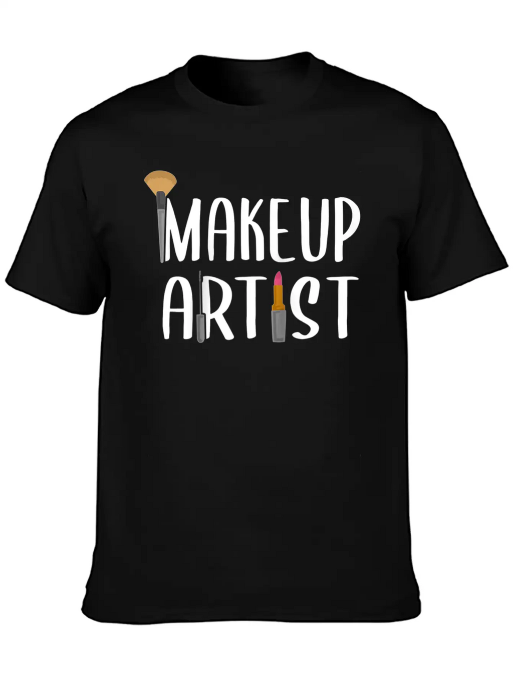 Funny Makeup Artist Gift For Women Beautician Relaxed Everyday Tee – Lightweight And Durable Cotton
