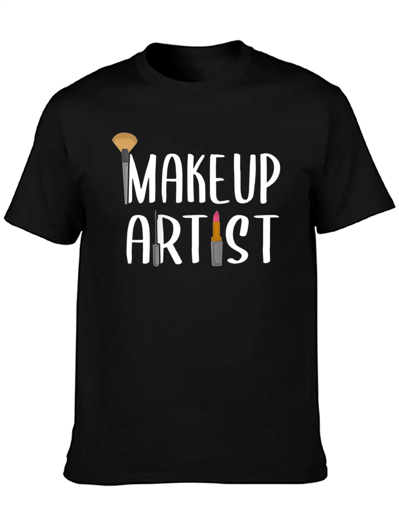 Funny Makeup Artist Gift For Women Beautician Relaxed Everyday Tee – Lightweight And Durable Cotton
