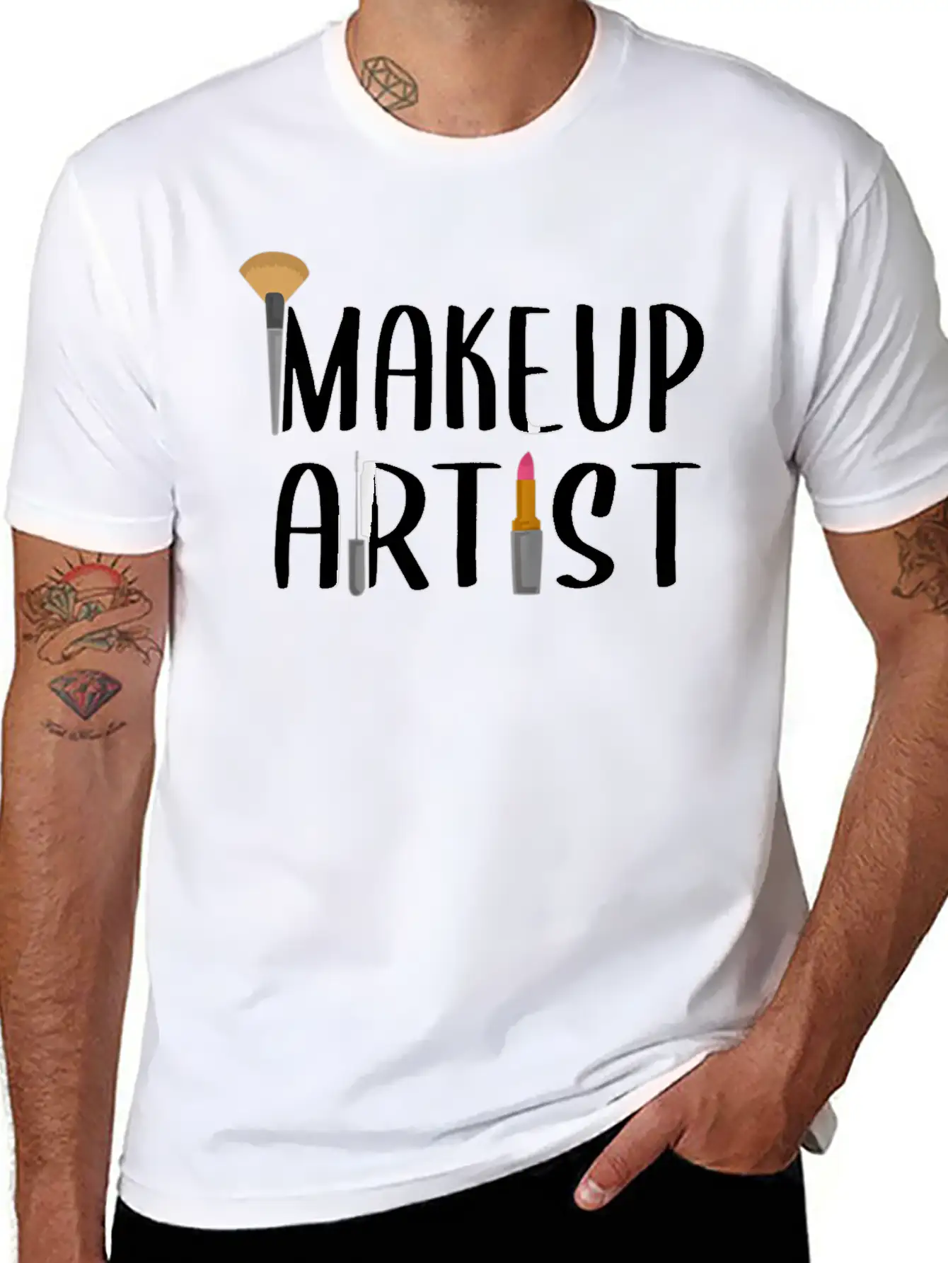 Funny Makeup Artist Gift For Women Beautician Relaxed Everyday Tee – Lightweight And Durable Cotton