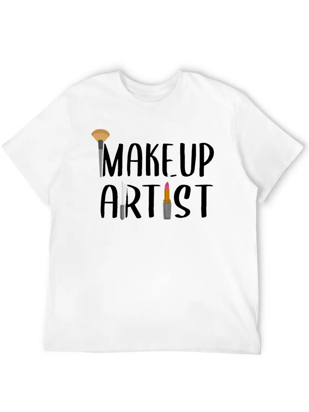 Funny Makeup Artist Gift For Women Beautician Relaxed Everyday Tee – Lightweight And Durable Cotton