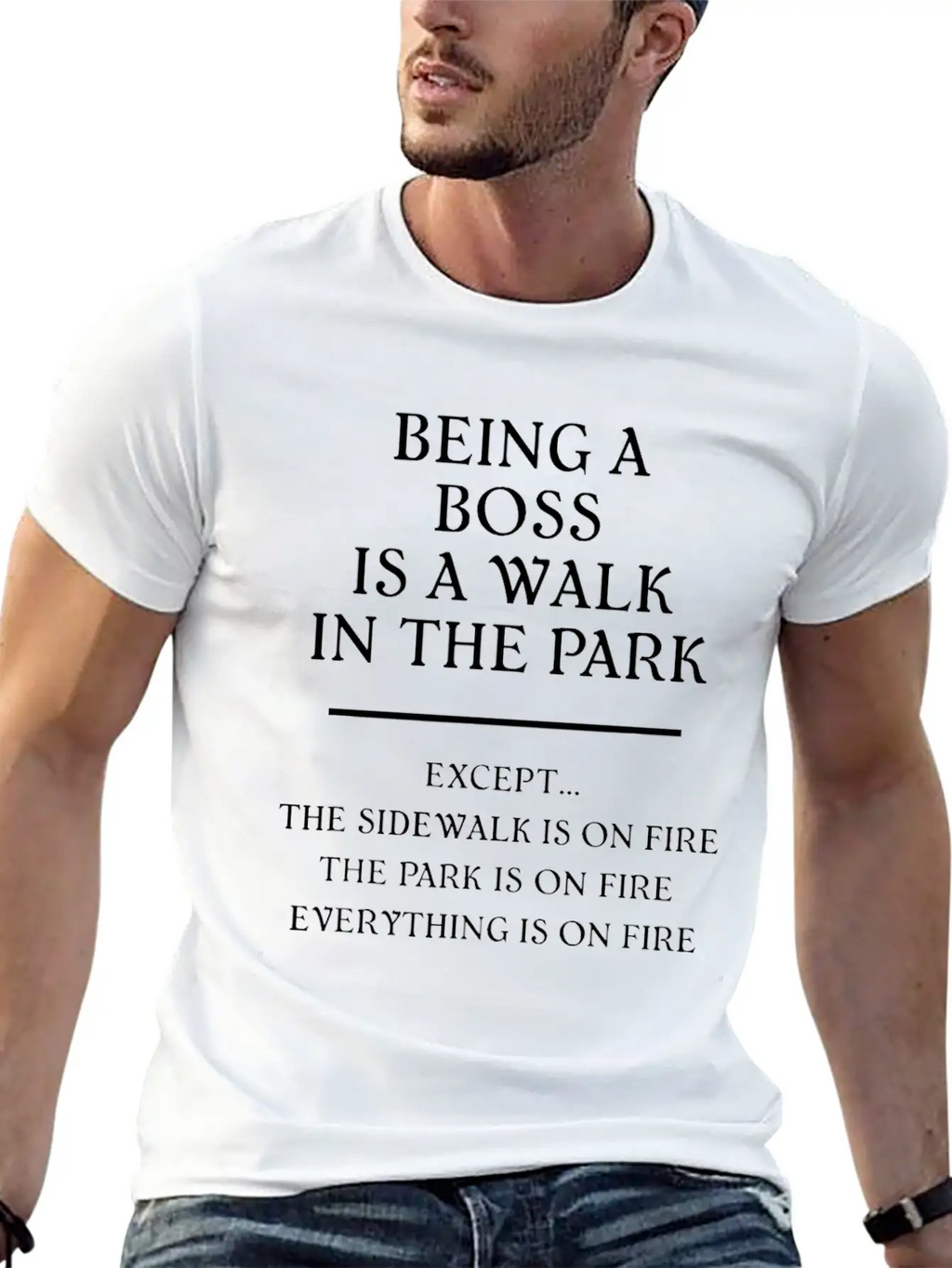 Funny Manager's Day, Manager's Birthday, Or Manage Classic Cotton Tee – Unisex Comfort For Any Season
