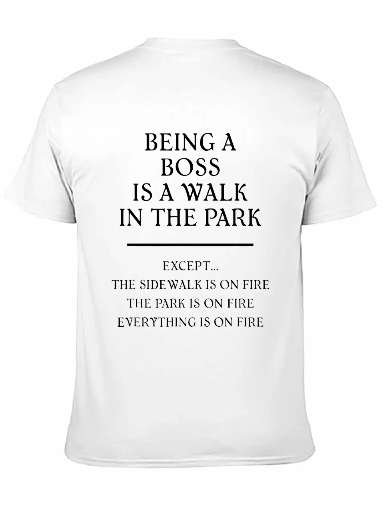Funny Manager's Day, Manager's Birthday, Or Manage Classic Cotton Tee – Unisex Comfort For Any Season