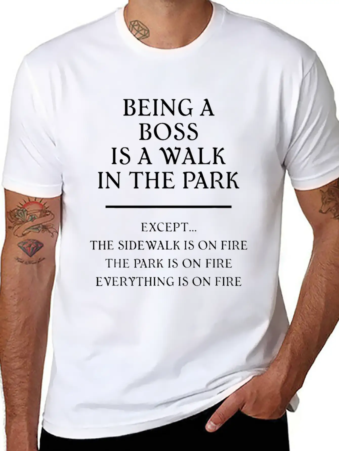 Funny Manager's Day, Manager's Birthday, Or Manage Classic Cotton Tee – Unisex Comfort For Any Season