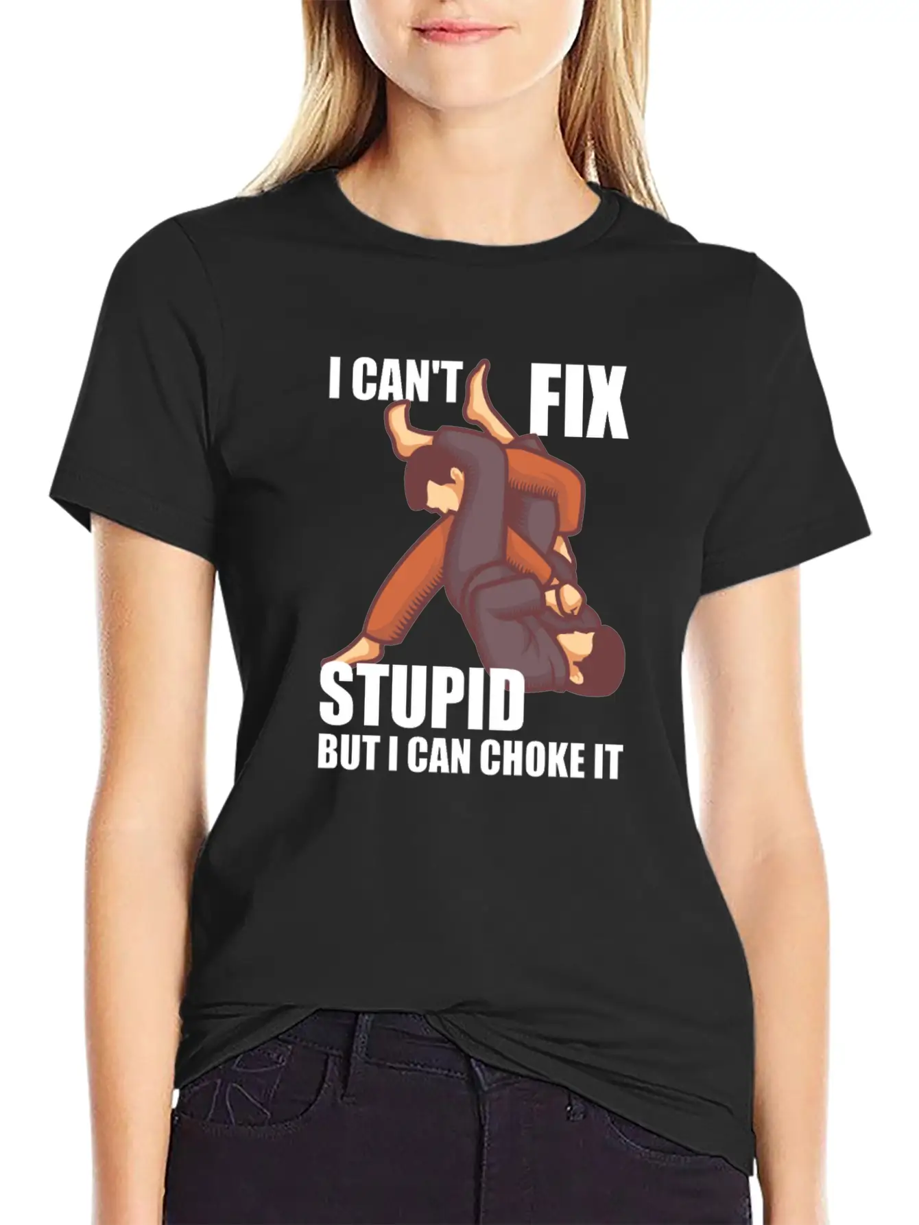 Funny Martial Arts Quote Gift Idea Stylish Everyday T-Shirt – Unisex Basic Cotton Tee