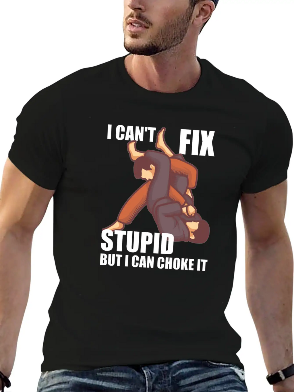 Funny Martial Arts Quote Gift Idea Stylish Everyday T-Shirt – Unisex Basic Cotton Tee