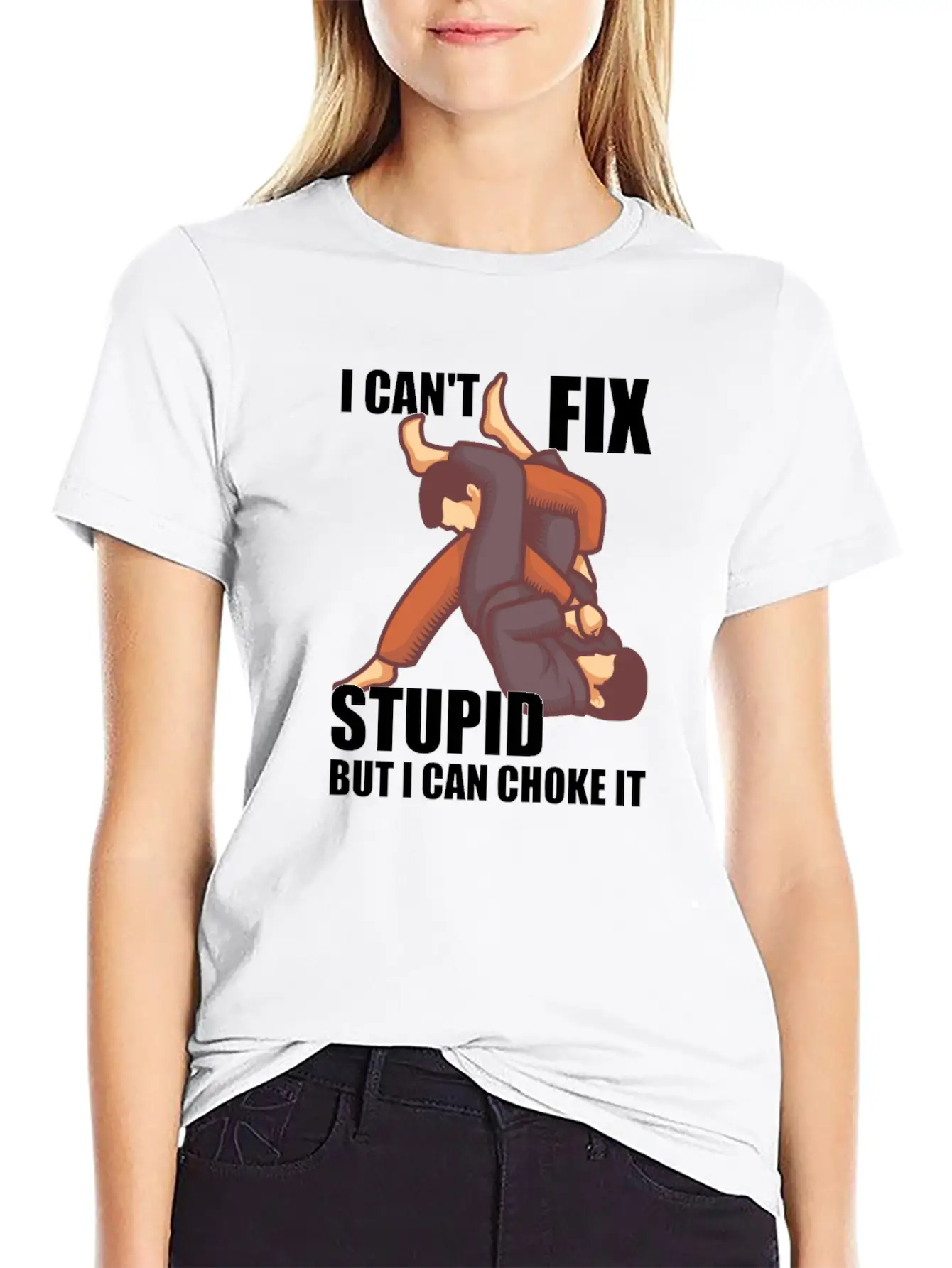 Funny Martial Arts Quote Gift Idea Stylish Everyday T-Shirt – Unisex Basic Cotton Tee