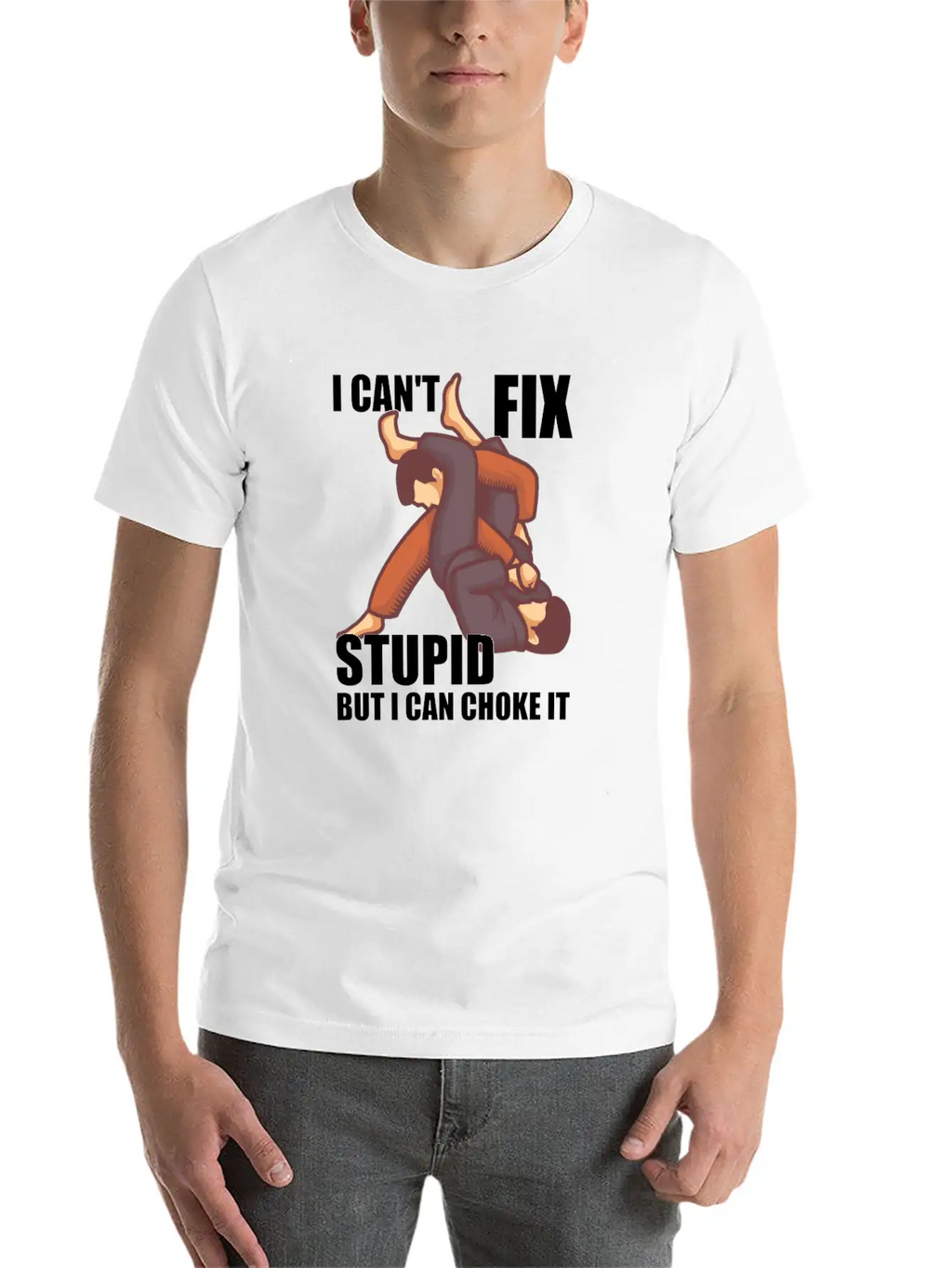 Funny Martial Arts Quote Gift Idea Stylish Everyday T-Shirt – Unisex Basic Cotton Tee