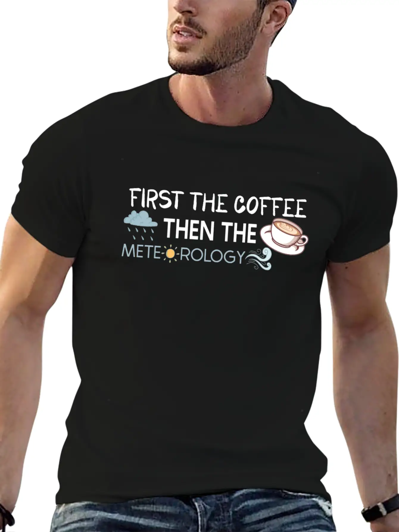 Funny Meteorology Meteorologist Weather Lover Timeless Short Sleeve Tee – Comfy And Minimalist Design