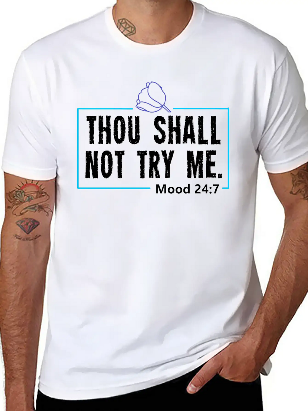 Funny Mood Gift For A Sarcasm Loving Man Or Woman Breathable Graphic T-Shirt – Perfect For Casual Days