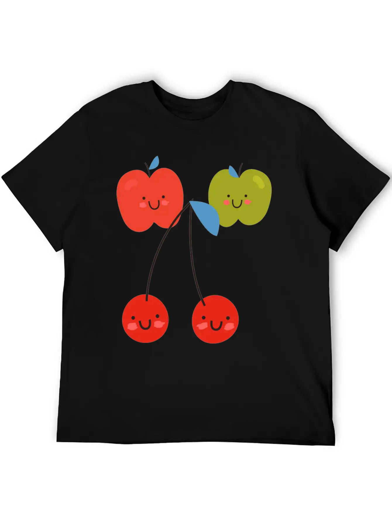 Funny Mood - Happy Smiling Faces - Good Attitude Unisex Casual T-Shirt – Clean Design For Daily Comfort