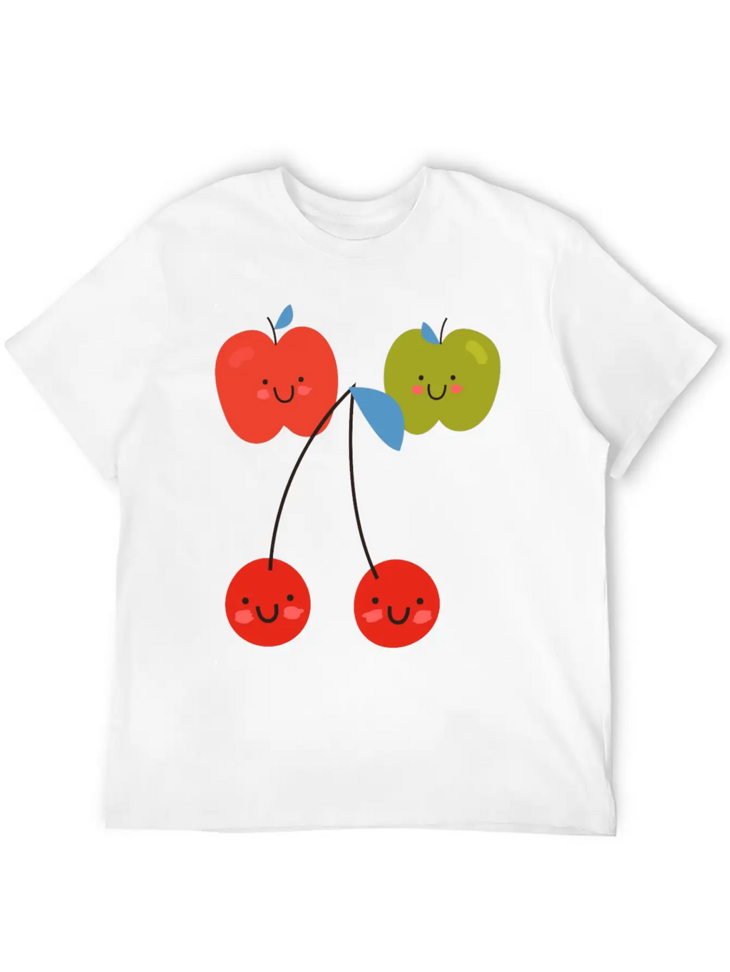 Funny Mood - Happy Smiling Faces - Good Attitude Unisex Casual T-Shirt – Clean Design For Daily Comfort