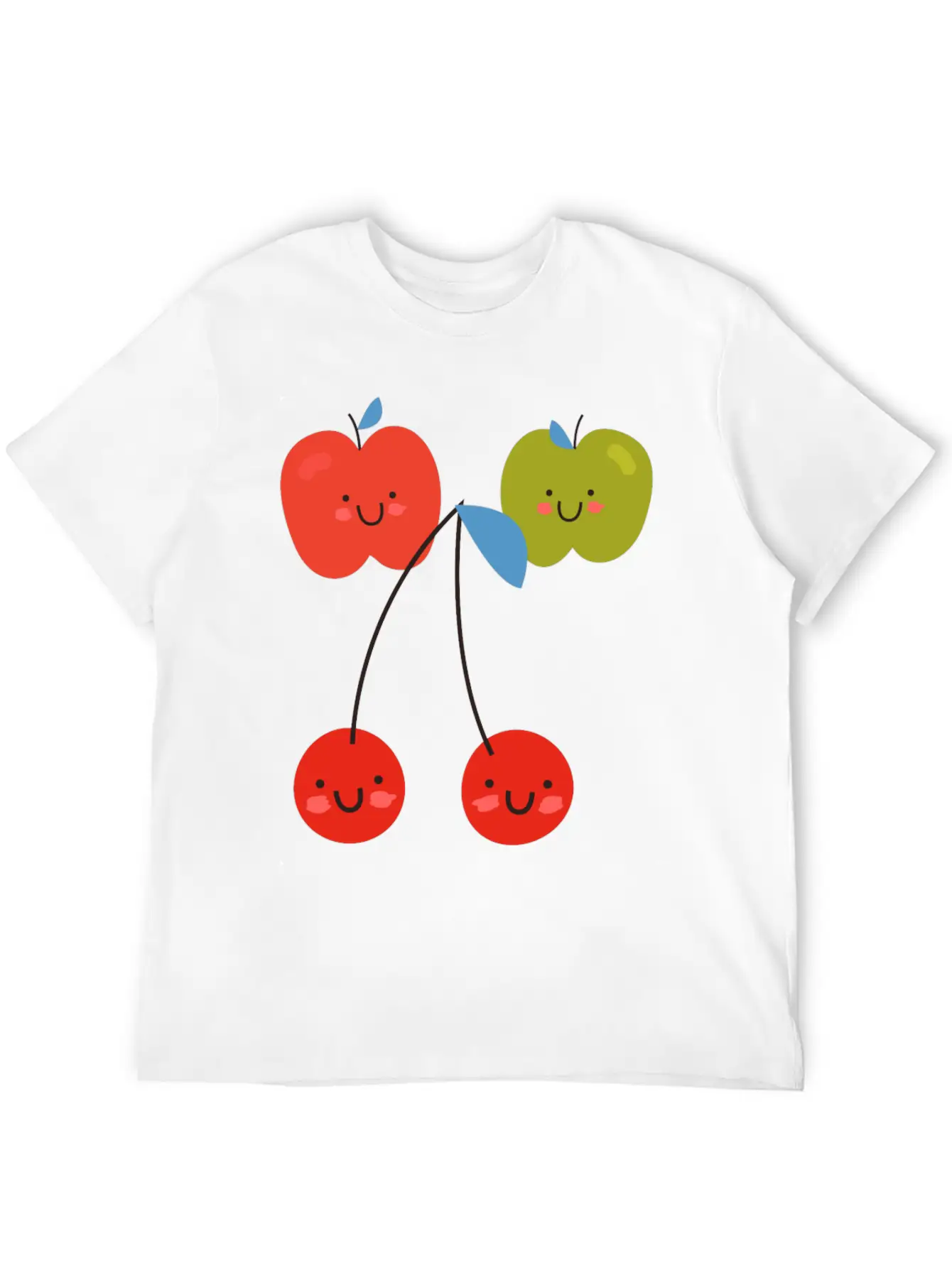 Funny Mood - Happy Smiling Faces - Good Attitude Unisex Casual T-Shirt – Clean Design For Daily Comfort