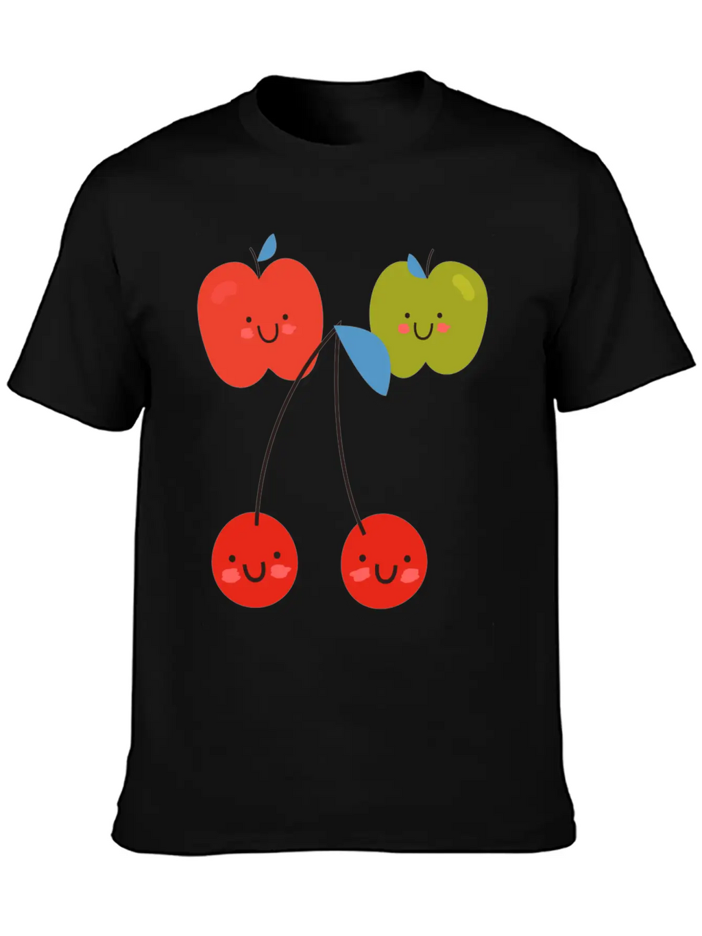 Funny Mood - Happy Smiling Faces - Good Attitude Unisex Casual T-Shirt – Clean Design For Daily Comfort