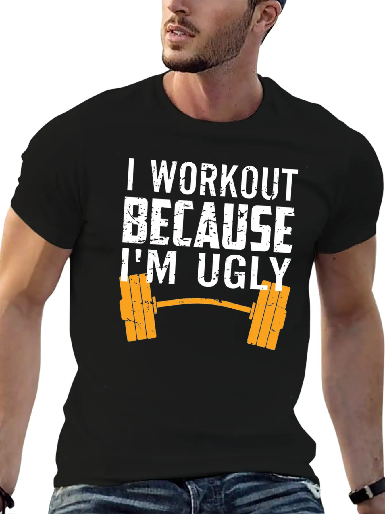 Funny Motivation Fitness Bodybuilding Stylish Everyday T-Shirt – Unisex Basic Cotton Tee