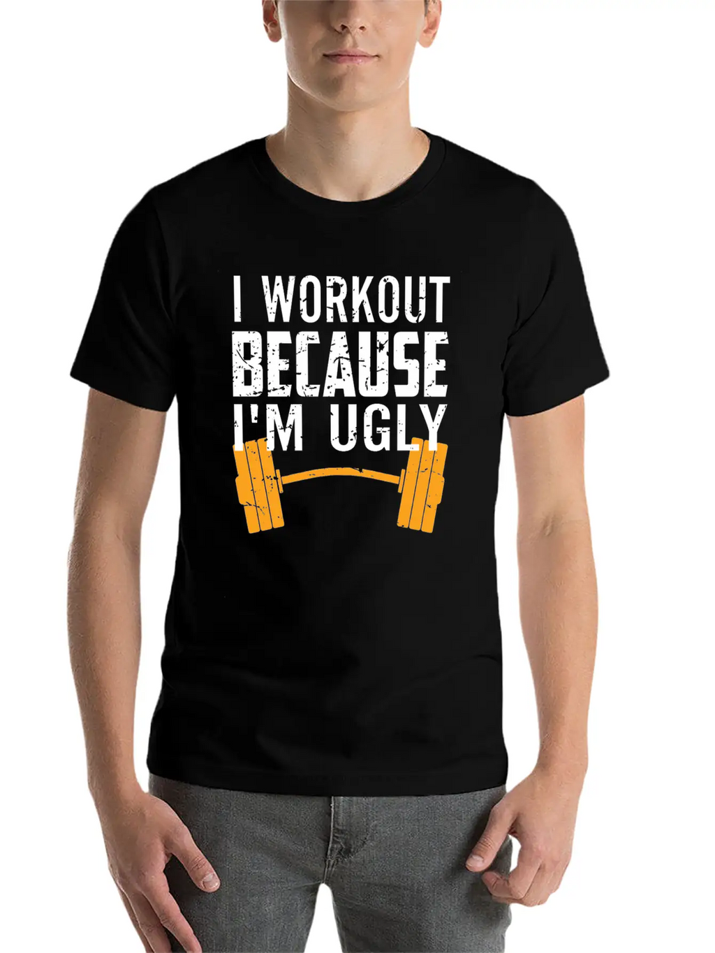 Funny Motivation Fitness Bodybuilding Stylish Everyday T-Shirt – Unisex Basic Cotton Tee