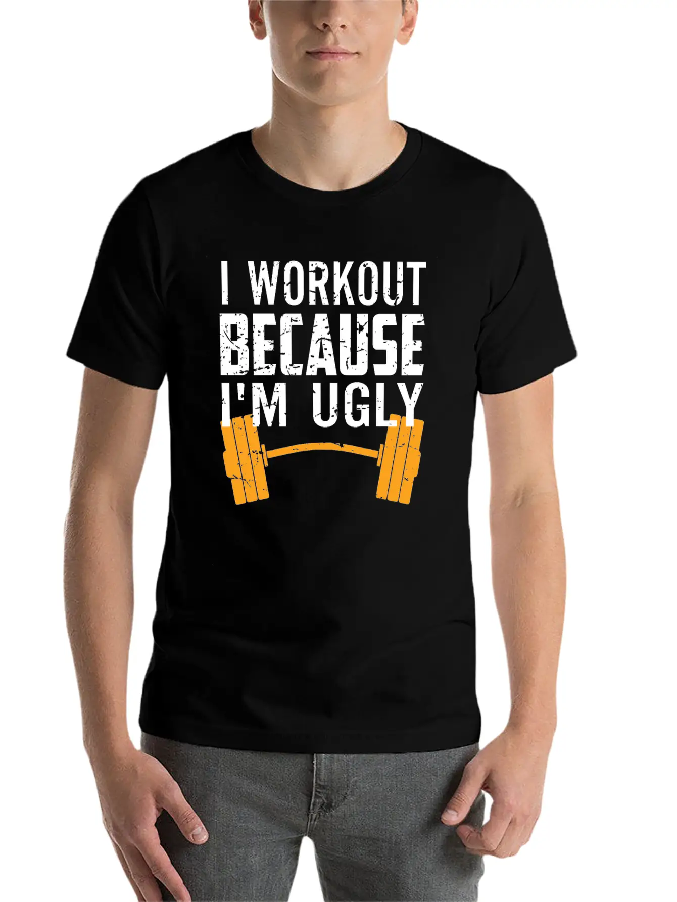 Funny Motivation Fitness Bodybuilding Stylish Everyday T-Shirt – Unisex Basic Cotton Tee