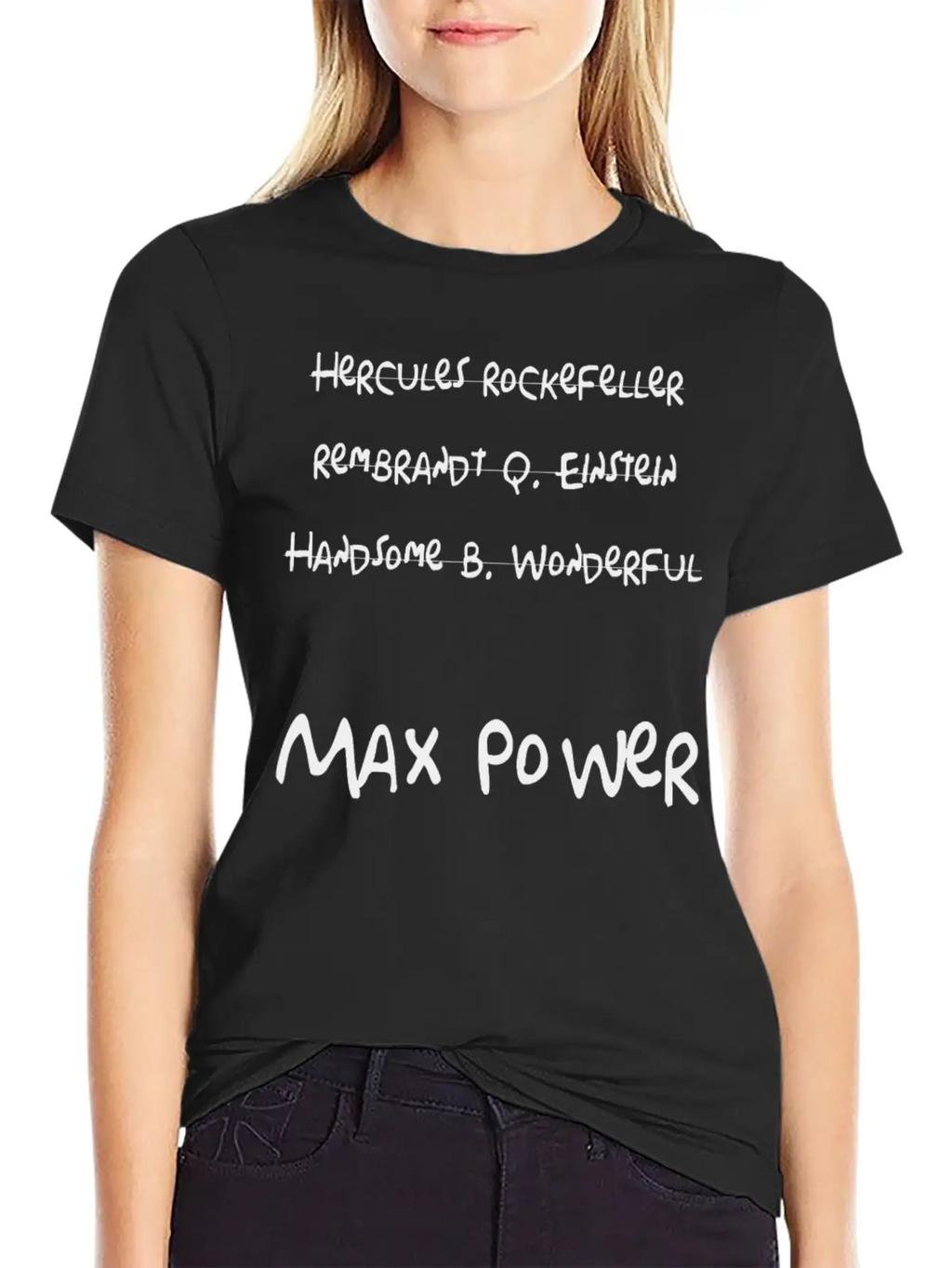 Funny My Name Is Max Power TV T Shirt Essential Cotton Tee For Daily Outfits – Unisex Style
