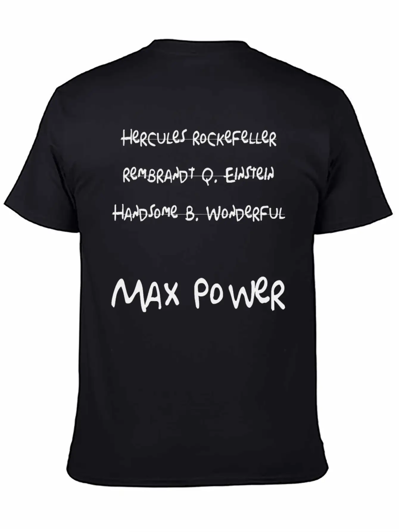 Funny My Name Is Max Power TV T Shirt Essential Cotton Tee For Daily Outfits – Unisex Style