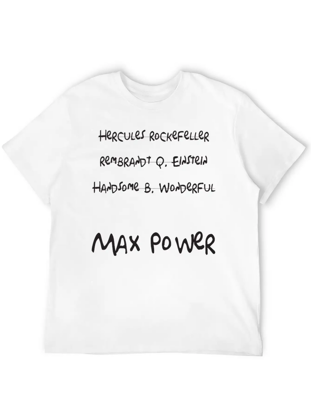 Funny My Name Is Max Power TV T Shirt Essential Cotton Tee For Daily Outfits – Unisex Style