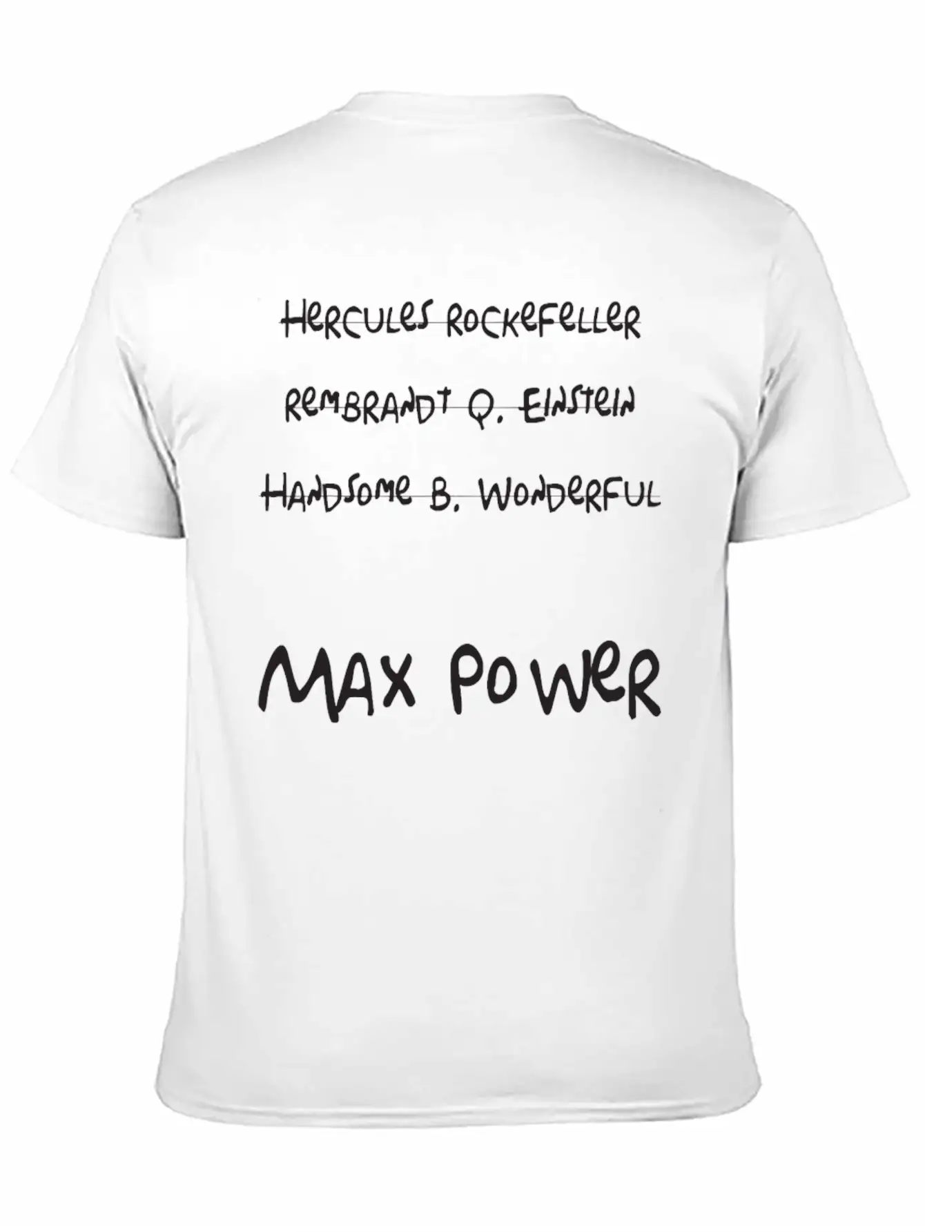 Funny My Name Is Max Power TV T Shirt Essential Cotton Tee For Daily Outfits – Unisex Style