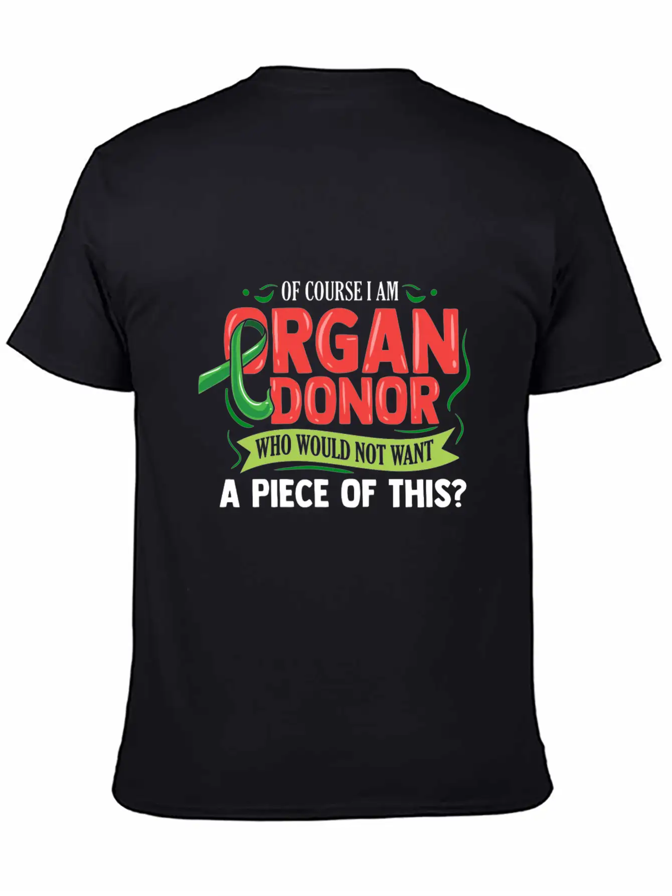 Funny Organ Donor For Christmas Basic Graphic T-Shirt – Daily Comfort In Soft Cotton