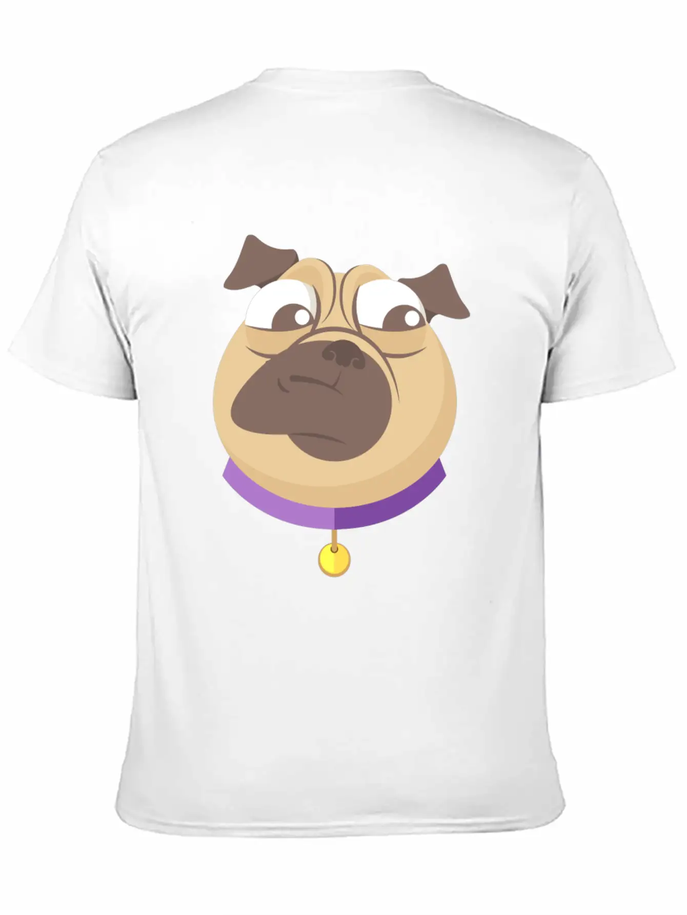 Funny Pack Of Modern Pug Faces 3 Breathable Soft Cotton T-Shirt – Timeless Casual Look