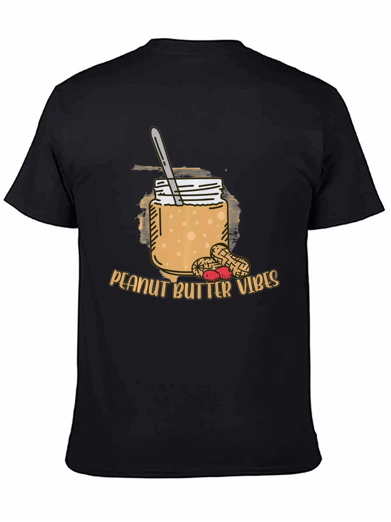 Funny Peanut Butter Vibes Match Perfect Halloween Unisex Casual T-Shirt – Clean Design For Daily Comfort