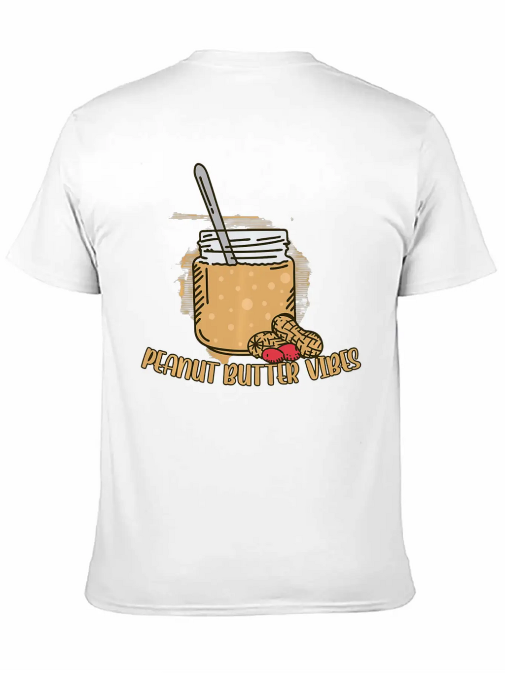 Funny Peanut Butter Vibes Match Perfect Halloween Unisex Casual T-Shirt – Clean Design For Daily Comfort