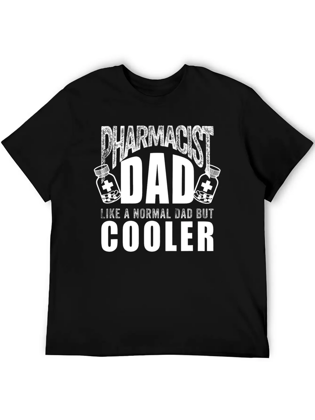 Funny Pharmacist Art For Dad Father Chemist Timeless Short Sleeve Tee – Comfy And Minimalist Design