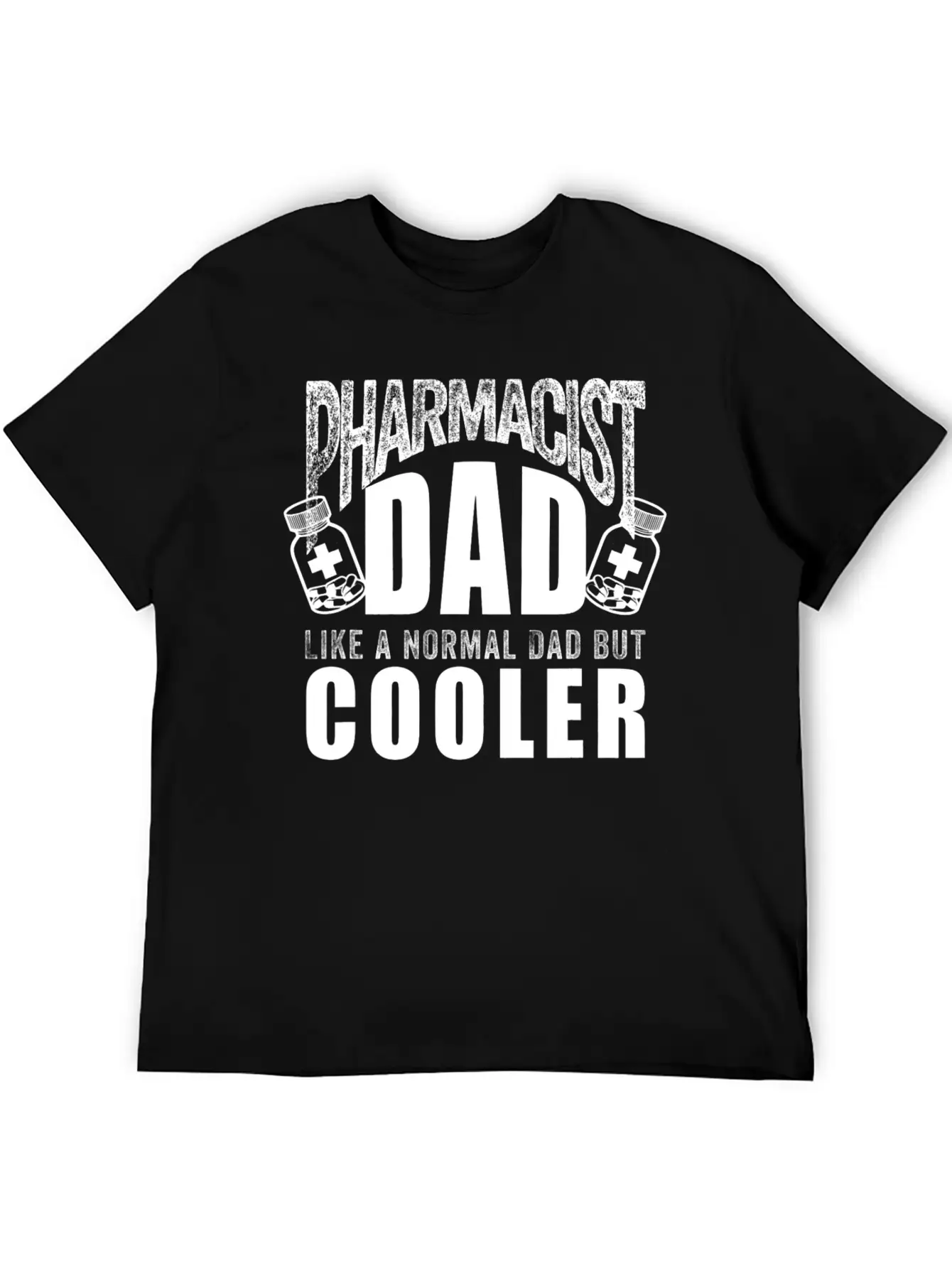 Funny Pharmacist Art For Dad Father Chemist Timeless Short Sleeve Tee – Comfy And Minimalist Design
