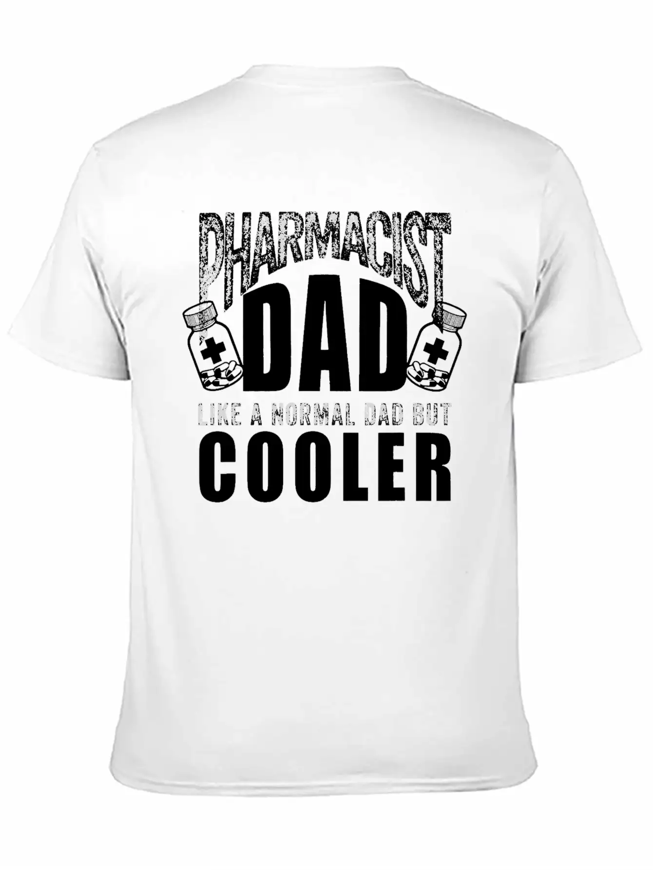 Funny Pharmacist Art For Dad Father Chemist Timeless Short Sleeve Tee – Comfy And Minimalist Design