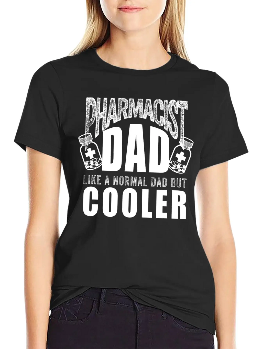 Funny Pharmacist Art For Dad Father Chemist Timeless Short Sleeve Tee – Comfy And Minimalist Design