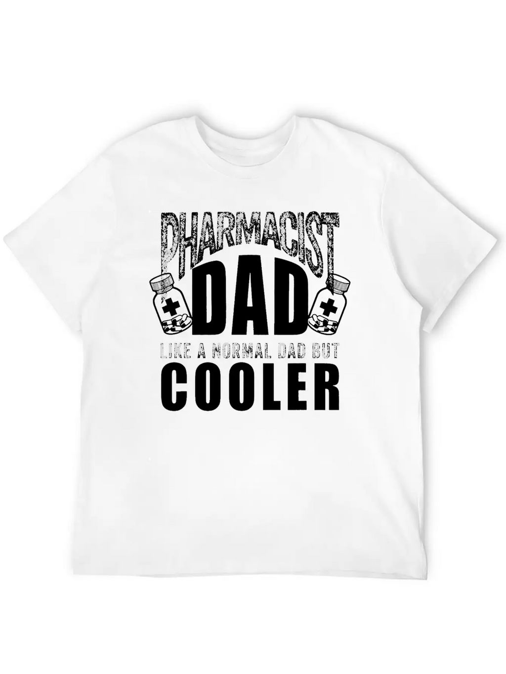 Funny Pharmacist Art For Dad Father Chemist Timeless Short Sleeve Tee – Comfy And Minimalist Design