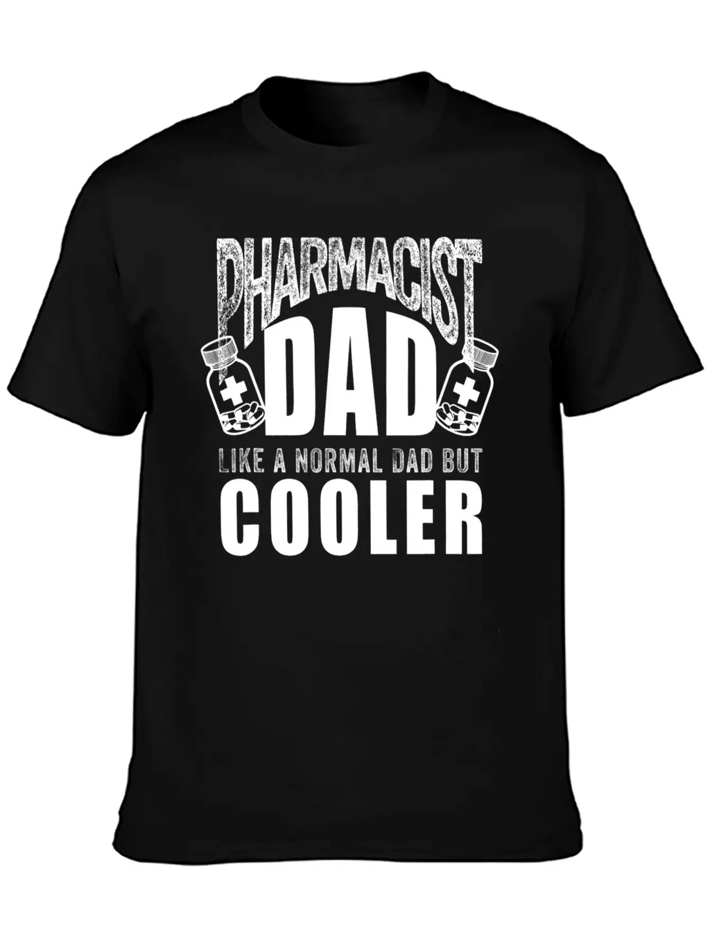 Funny Pharmacist Art For Dad Father Chemist Timeless Short Sleeve Tee – Comfy And Minimalist Design