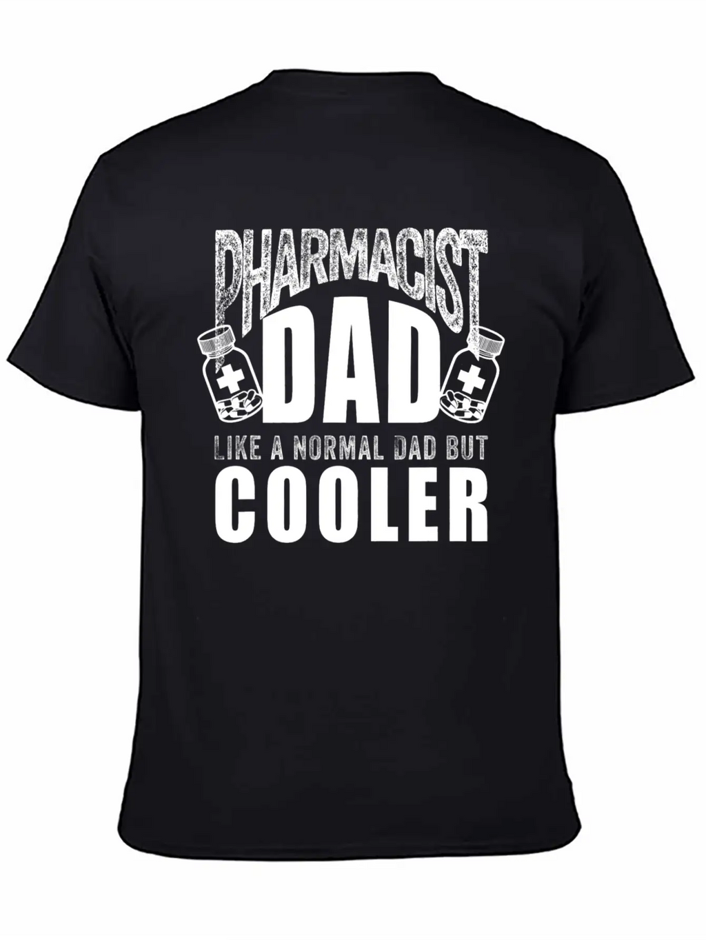 Funny Pharmacist Art For Dad Father Chemist Timeless Short Sleeve Tee – Comfy And Minimalist Design