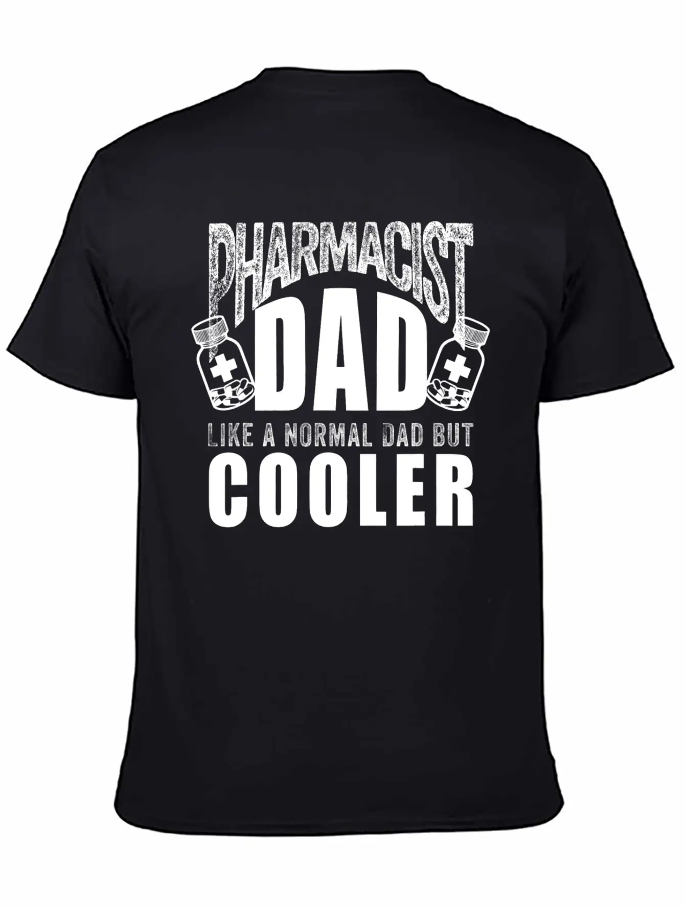 Funny Pharmacist Art For Dad Father Chemist Timeless Short Sleeve Tee – Comfy And Minimalist Design