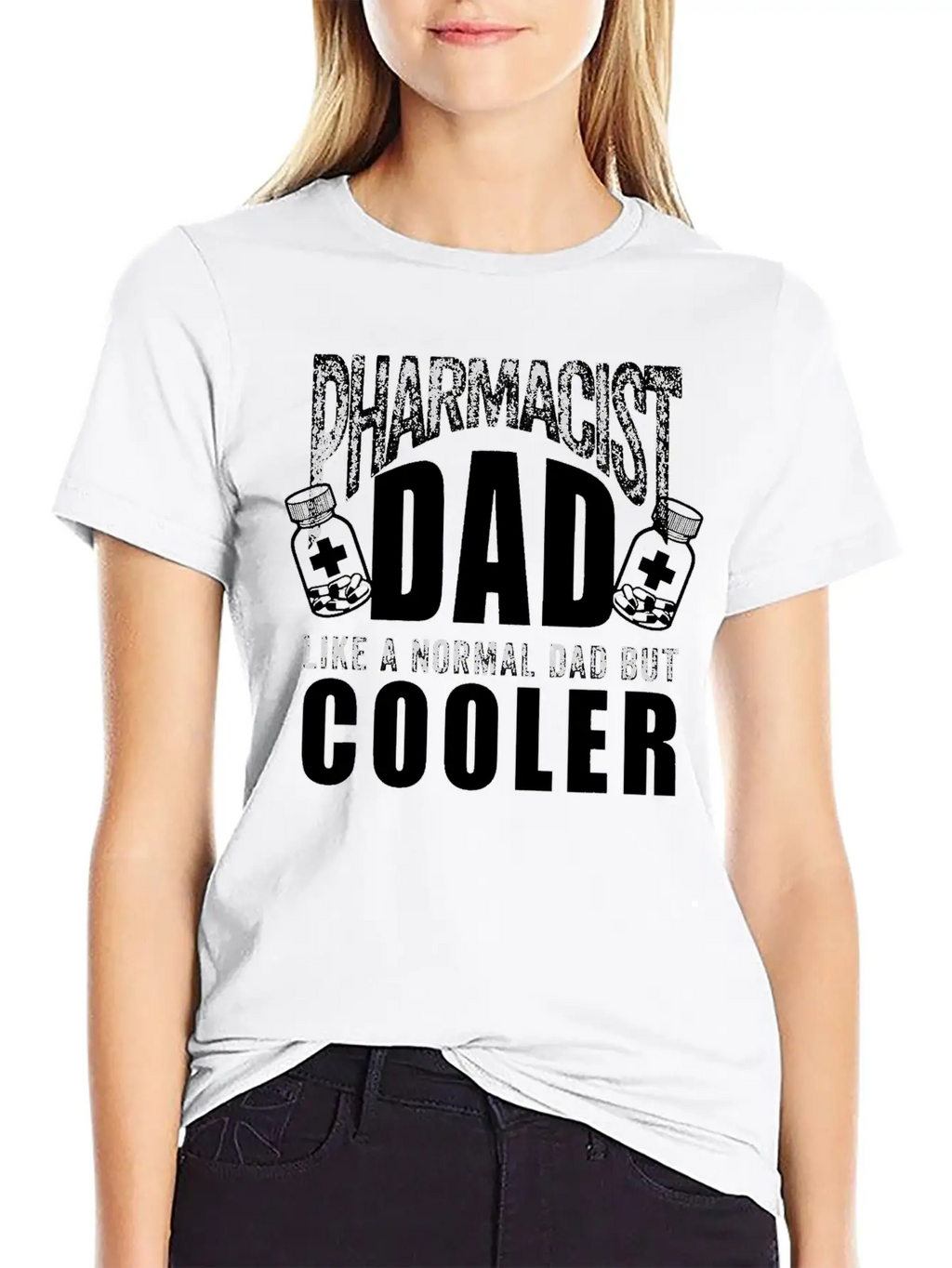 Funny Pharmacist Art For Dad Father Chemist Timeless Short Sleeve Tee – Comfy And Minimalist Design