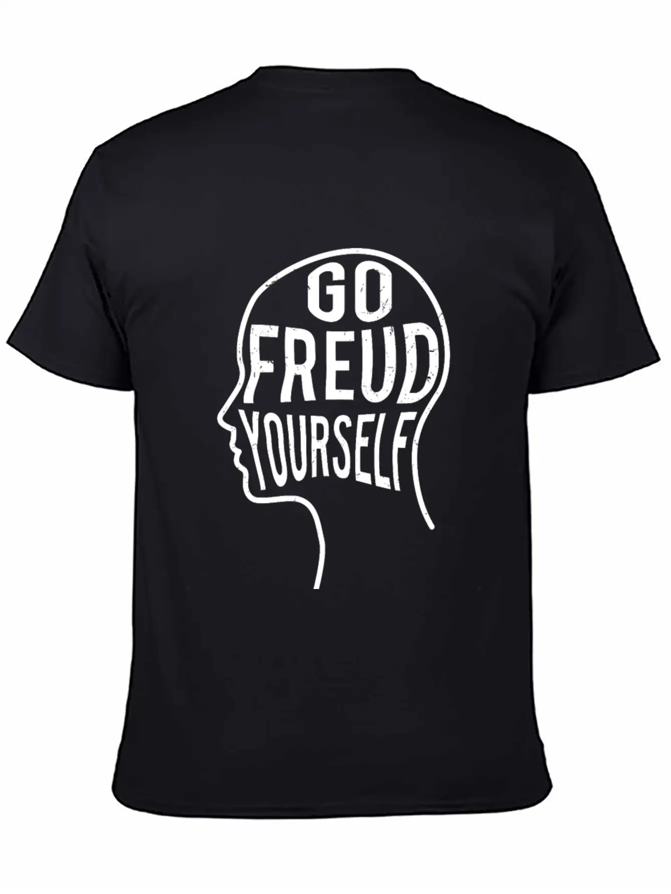 Funny Psychologist Gift - Go Freud Yourself Unisex Casual T-Shirt – Clean Design For Daily Comfort
