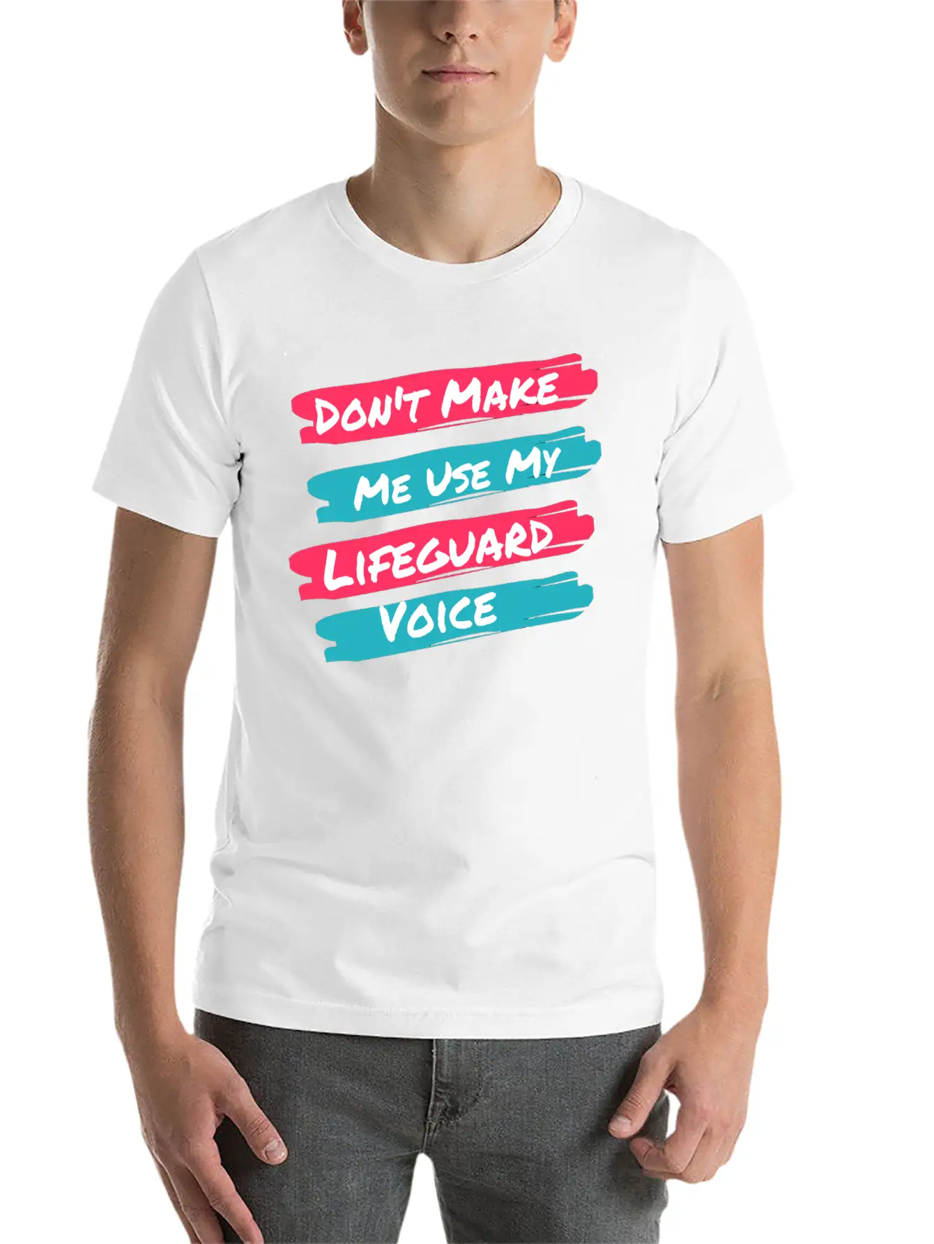 Funny Quotes For Lifeguards Lifeguard Baby Swim Classic Cotton Tee – Unisex Comfort For Any Season