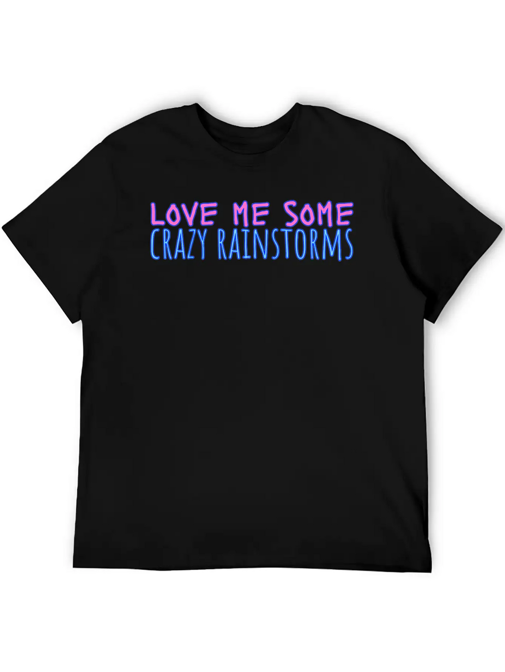 Funny Rain Quote Weather Quote Relaxed Everyday Tee – Lightweight And Durable Cotton