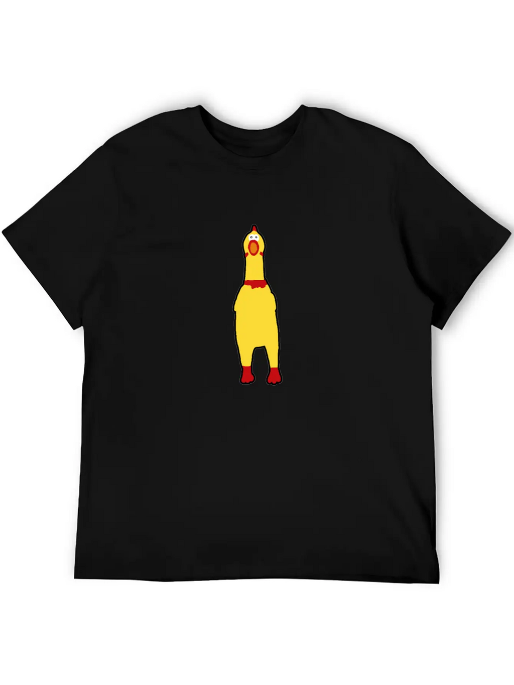 Funny Rubberchicken, Crazy Nerd Design Timeless Short Sleeve Tee – Comfy And Minimalist Design