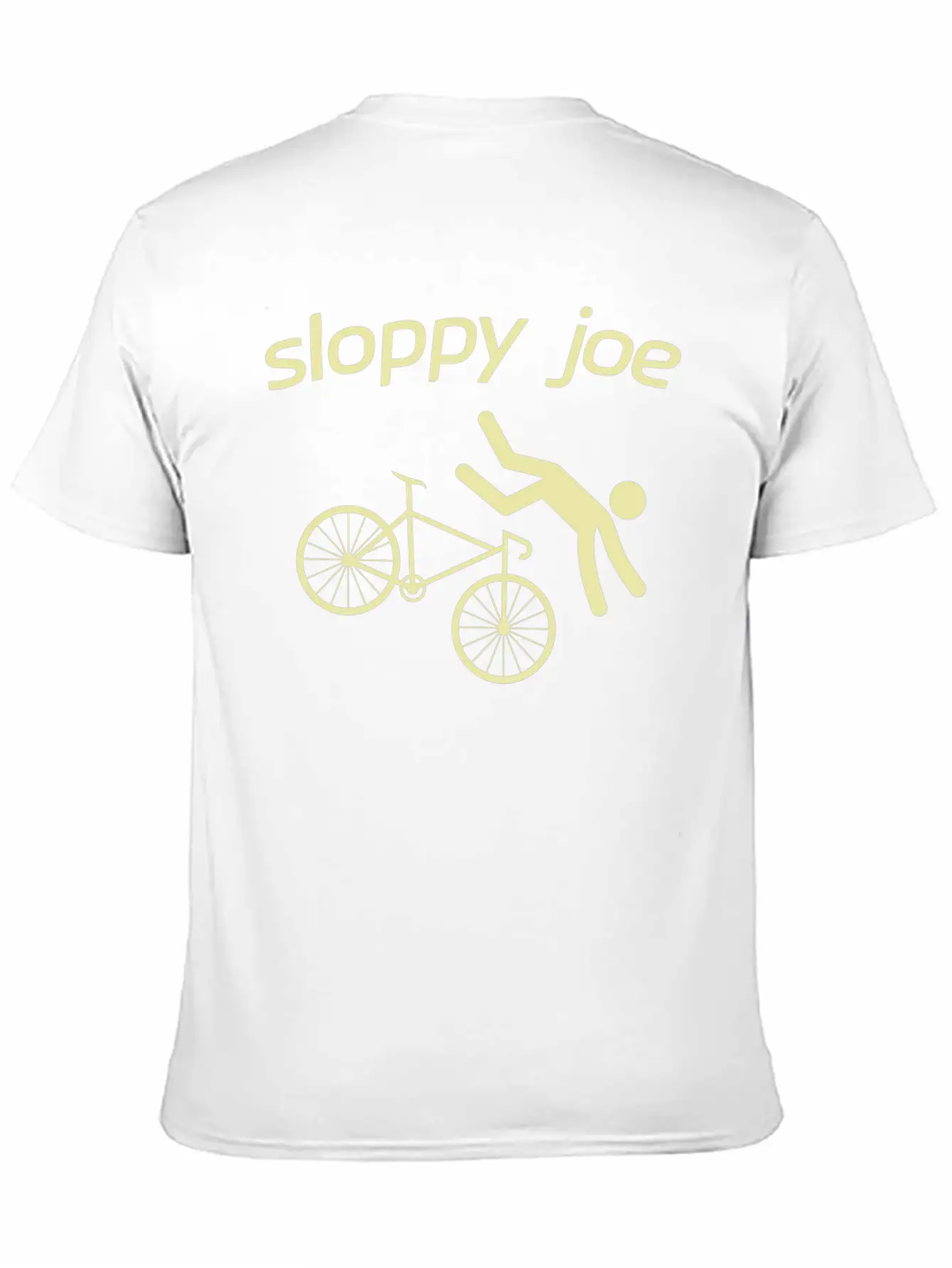 Funny Sarcastic Bicycle Sloppy Joe Unisex Casual T-Shirt – Clean Design For Daily Comfort