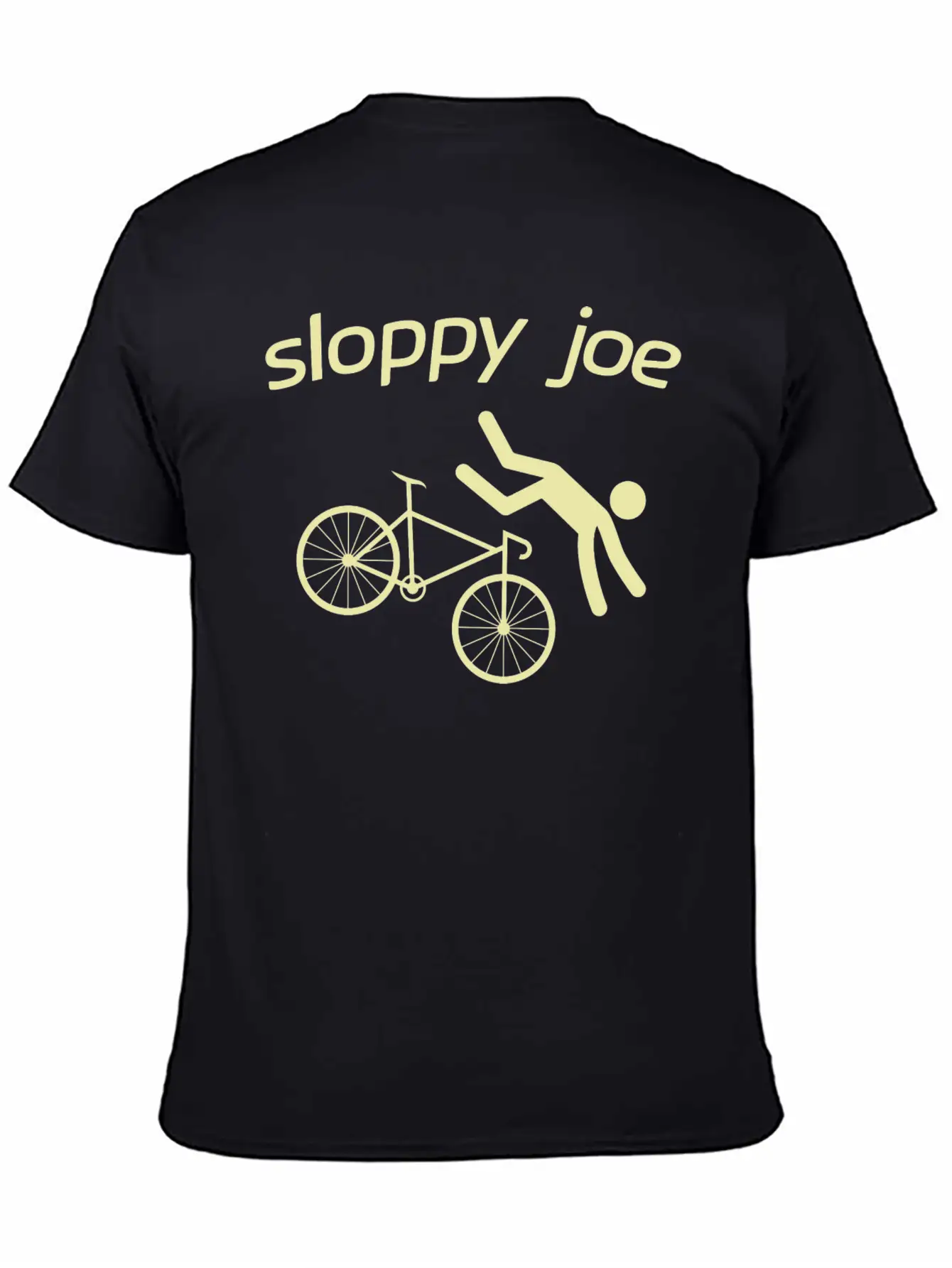 Funny Sarcastic Bicycle Sloppy Joe Unisex Casual T-Shirt – Clean Design For Daily Comfort