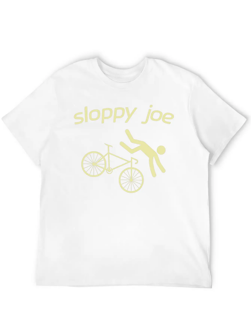 Funny Sarcastic Bicycle Sloppy Joe Unisex Casual T-Shirt – Clean Design For Daily Comfort