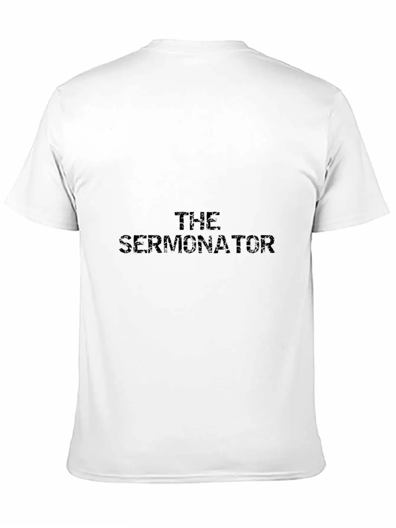 Funny Sermon Preaching For Pastors The Sermonator Classic Cotton Tee – Unisex Comfort For Any Season