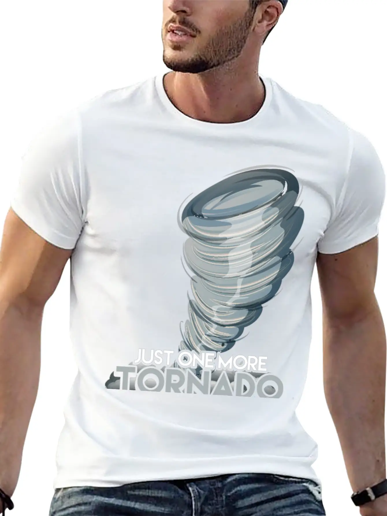 Funny Storm Chasers Gift One More Tornado Timeless Short Sleeve Tee – Comfy And Minimalist Design