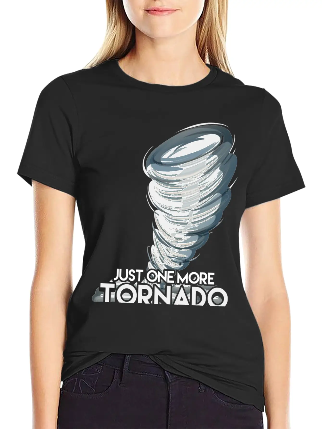 Funny Storm Chasers Gift One More Tornado Timeless Short Sleeve Tee – Comfy And Minimalist Design