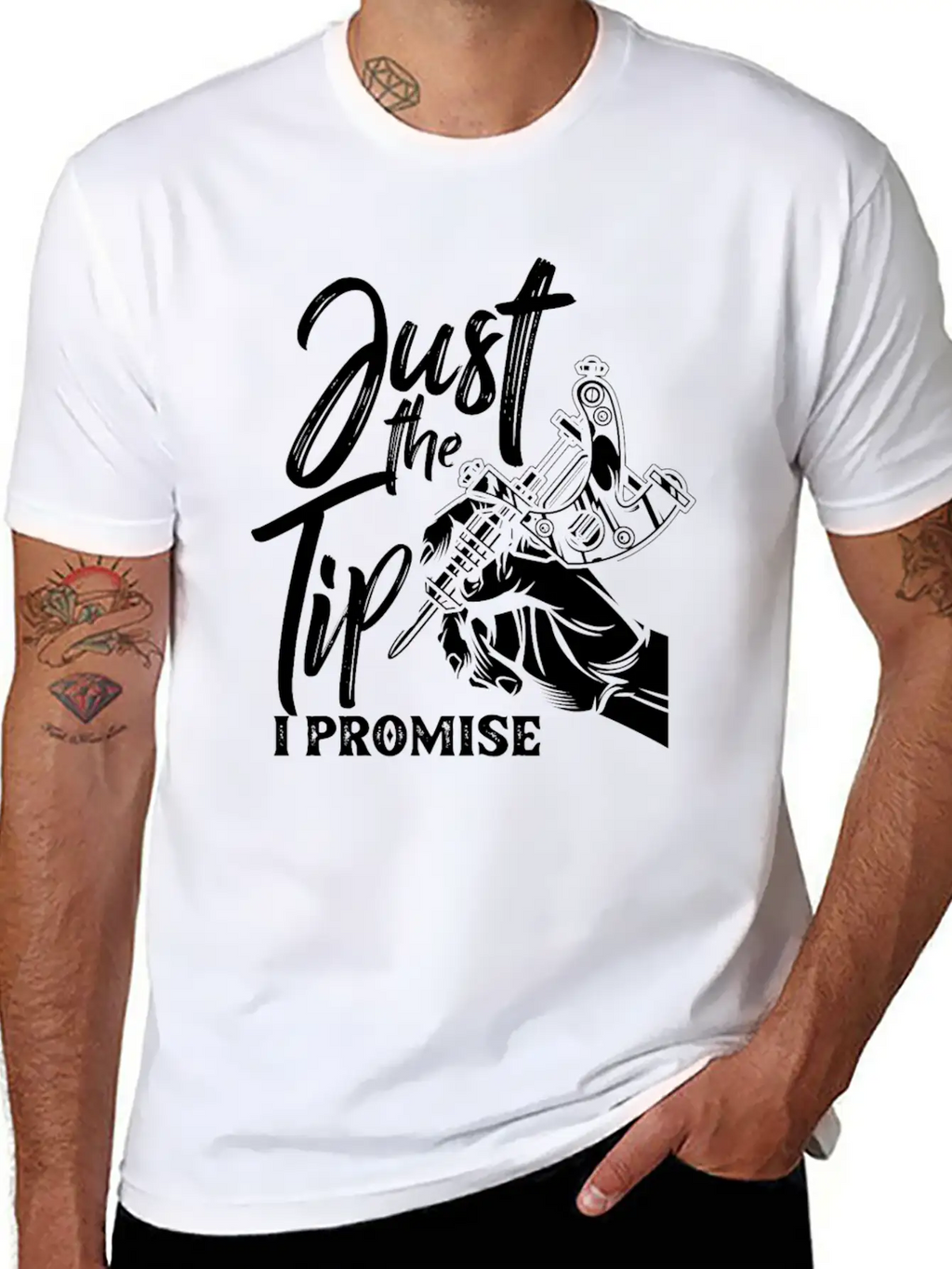 Funny Tattoo Tattooist Tattoos Gift Timeless Short Sleeve Tee – Comfy And Minimalist Design
